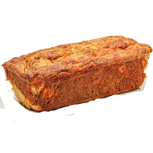 Zucchini & Red Cheddar Loaf كيكة الكوسة والجبنة الشيدر - Image 3