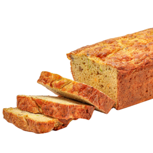 Zucchini & Red Cheddar Loaf كيكة الكوسة والجبنة الشيدر