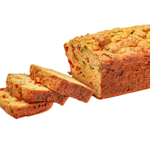 Pastrami & Red Cheddar Loaf كيكة البسطرمة والجبنة الشيدر