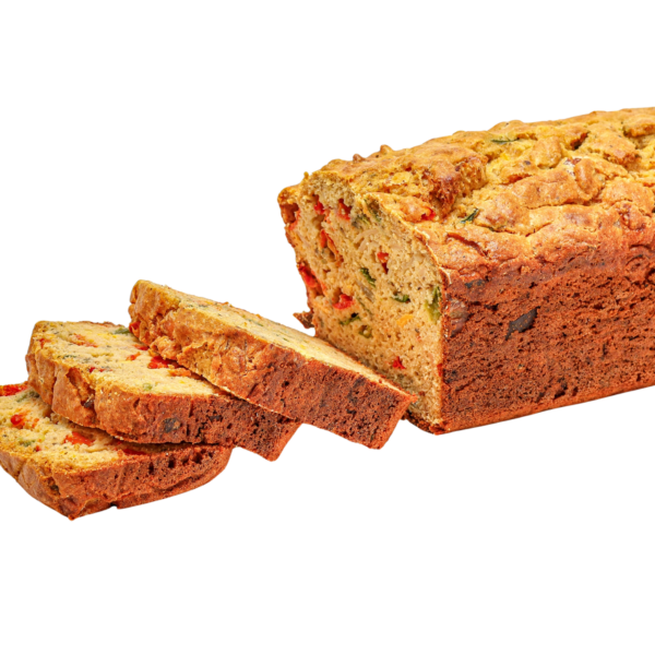 Pastrami & Red Cheddar Loaf كيكة البسطرمة والجبنة الشيدر