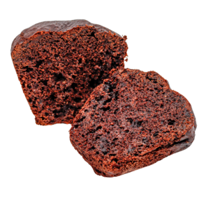 Dark Cocoa & Walnuts Muffin مفن الشيكولاتة الغامقة وعين الجمل