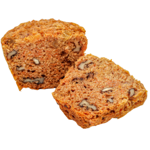 Carrots & Walnuts Muffin مفن الجزر وعين الجمل