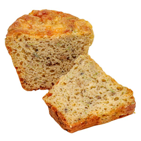 Zucchini & Red Cheddar Loaf كيكة الكوسة والجبنة الشيدر - Image 4